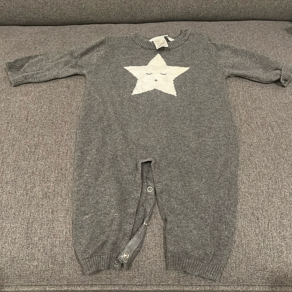 Cute star onesy sweater